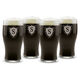 Monogrammed Classic Pub Glass Set of 4 Image 4 of 5